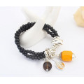 Hot sale resin beads wrap wholesale rosary bracelets